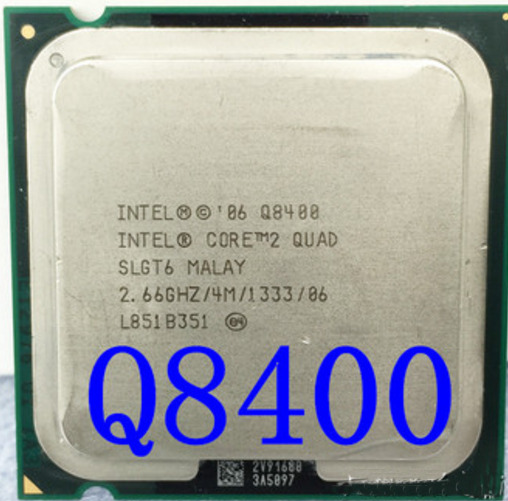 Intel Core 2 Quad Q8400 2.66GHz Quad-Core (BX80580Q8400) Processor