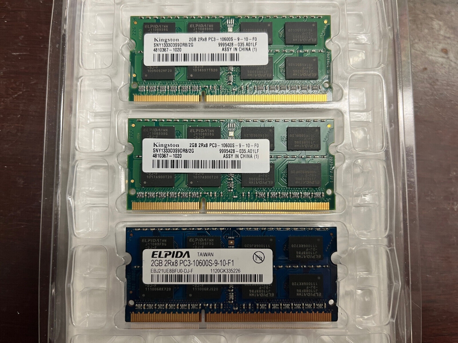 6GB Kingston (2GB*3) SODIMM 1333 MHz DDR3 SDRAM Memory PC3-10600S-9-10-F0