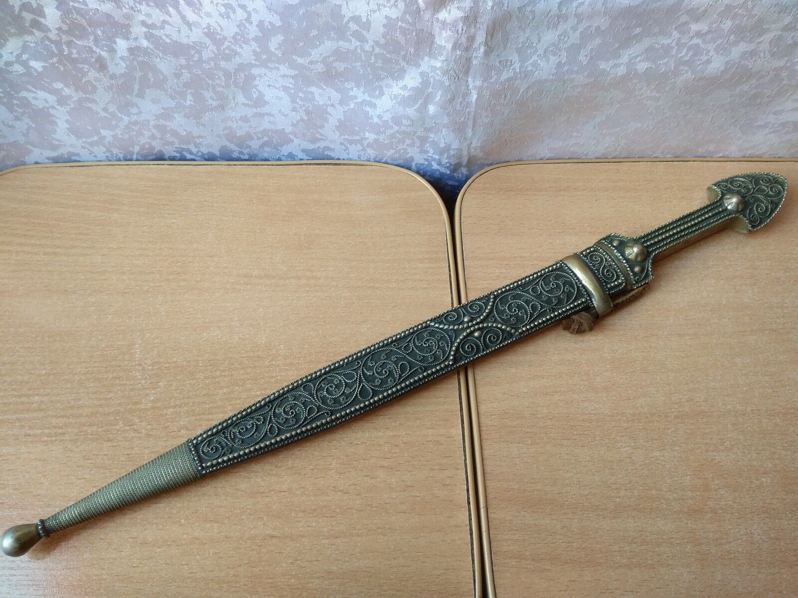 Vintage knive knife Caucasian Handmade traditional Georgian Dagger Kinjal Kama