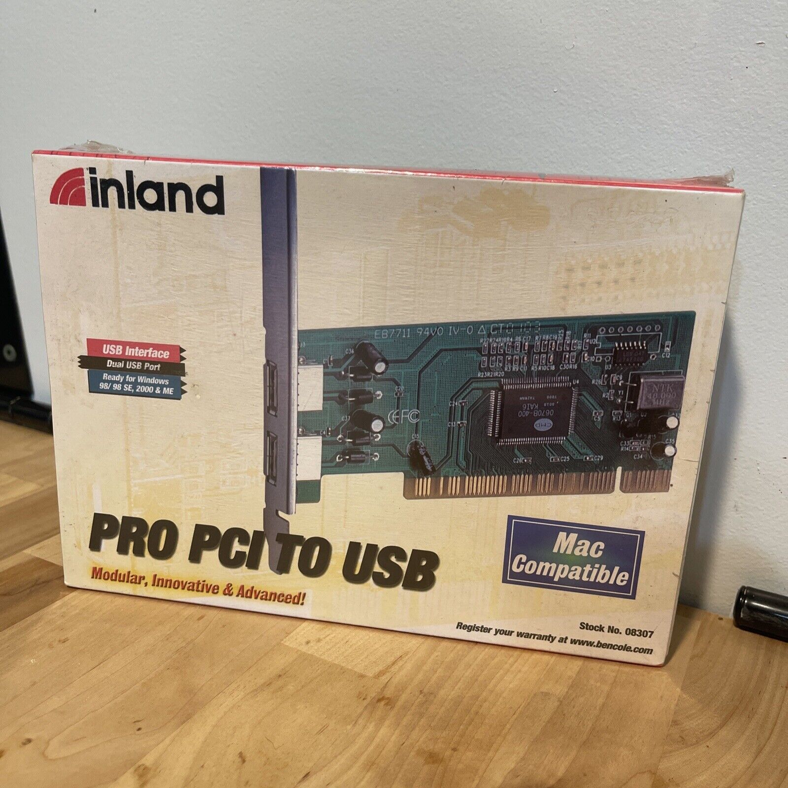 Inland Pro PCI to USB 08307 USB Interface with Dual USB Ports