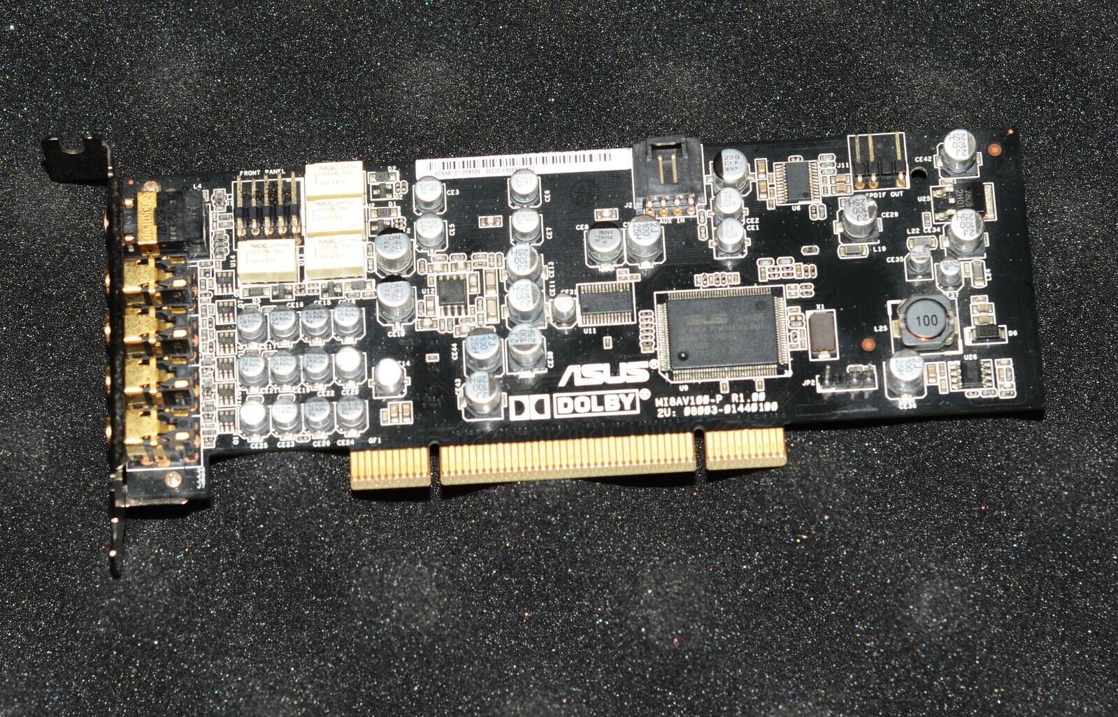 Half height ASUS Xonar D1/A PCI 7.1 Audio Internal Sound Card For Slim PC