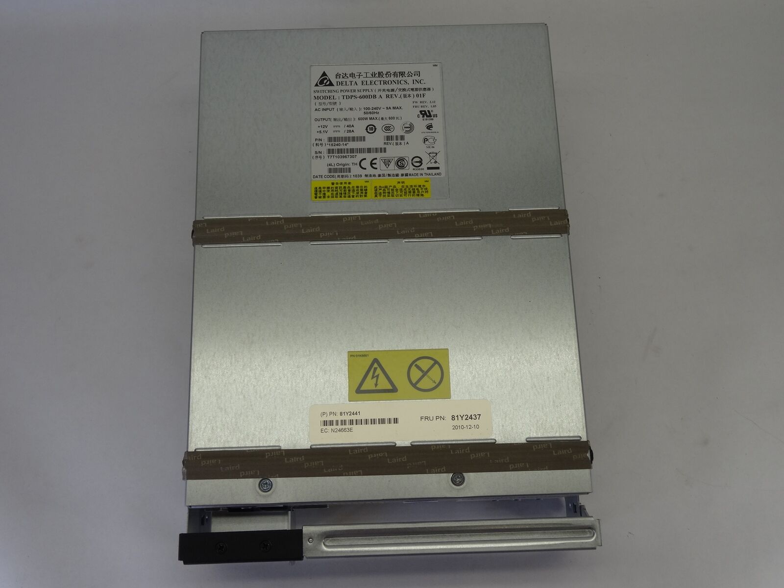 POWER SUPPLY IBM 81Y2437 FOR EXP810/DS4700 600W