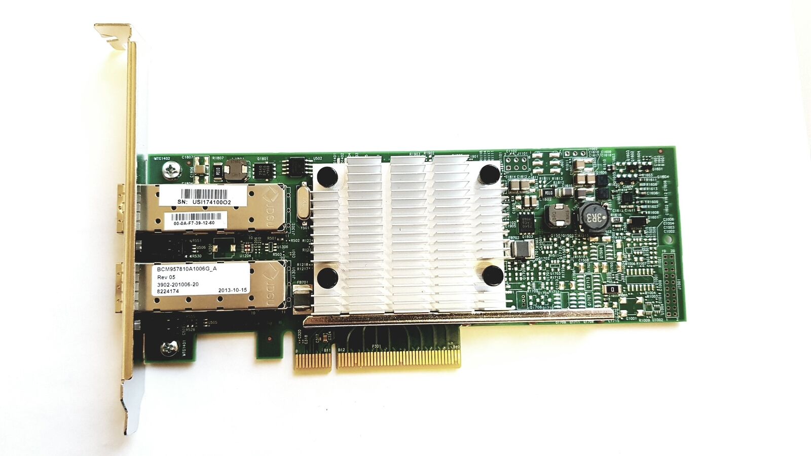 Broadcom Dual Ports SFP+ 10GB PCI-E 3.0 x8 Network Adapter BCM957810A1006G