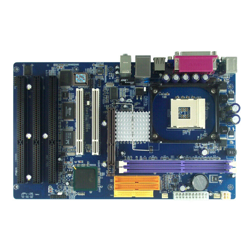 845GV chipset 3 ISA slot mainboard Socket 478 industrial pc motherboard