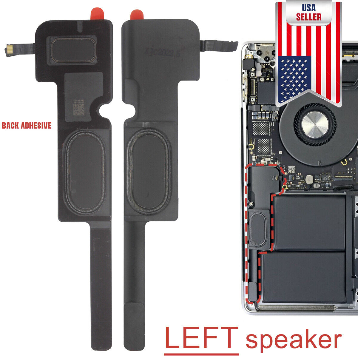 OEM Left Right Loudspeaker Speaker For MacBook Pro 16 inch A2141 2019 2020 Apple