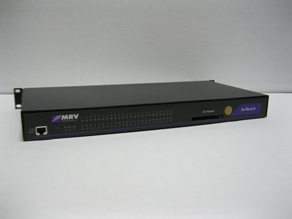 MRV LX-4048S-001 Linux based 48-Port Terminal Server IN-REACH LX AC + Warranty