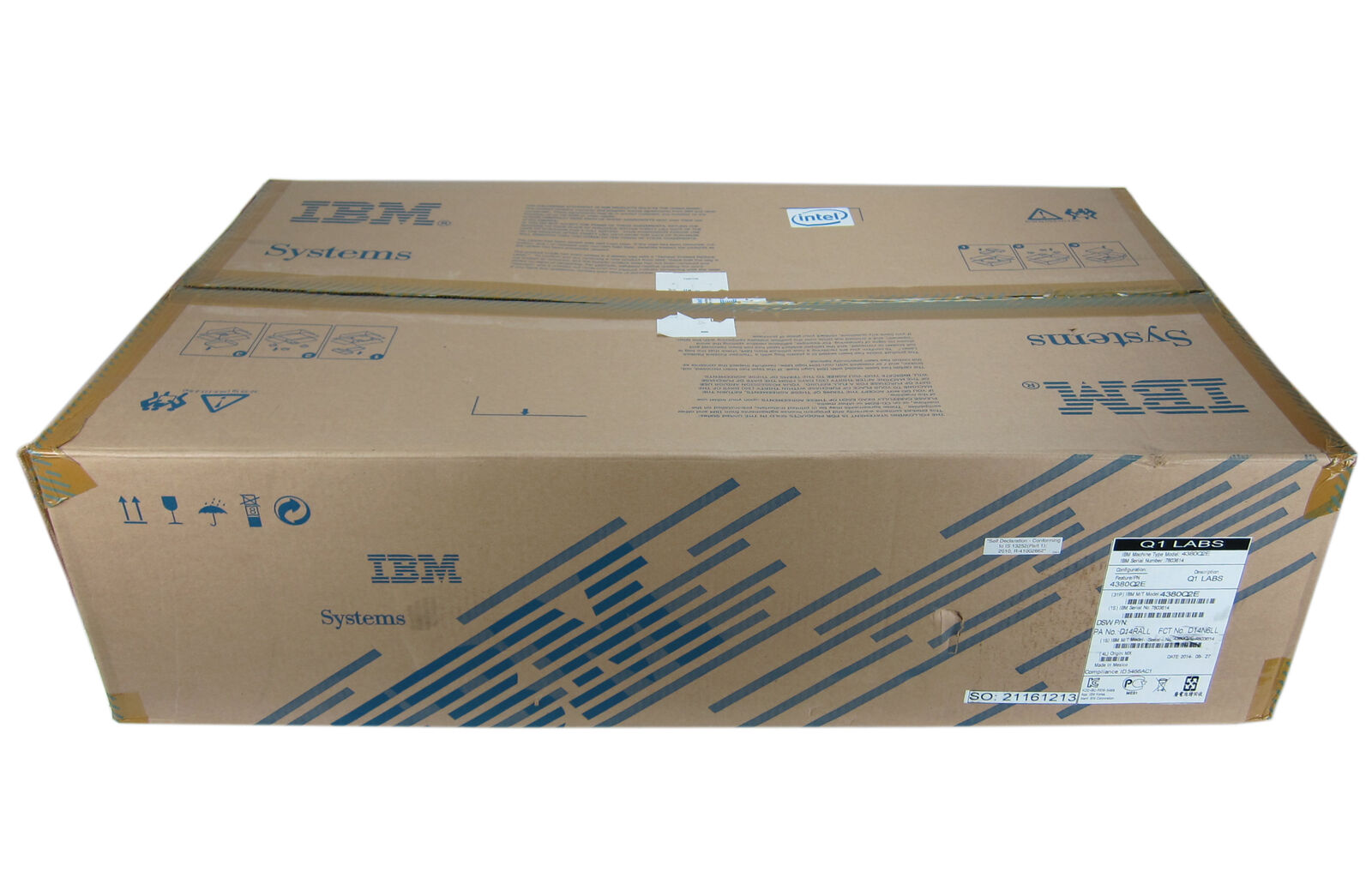 IBM QRadar xx28 G2 M4 Appliance 4380Q2E - 2x E5-2680v2, 128GB, 12x 4TB HDD