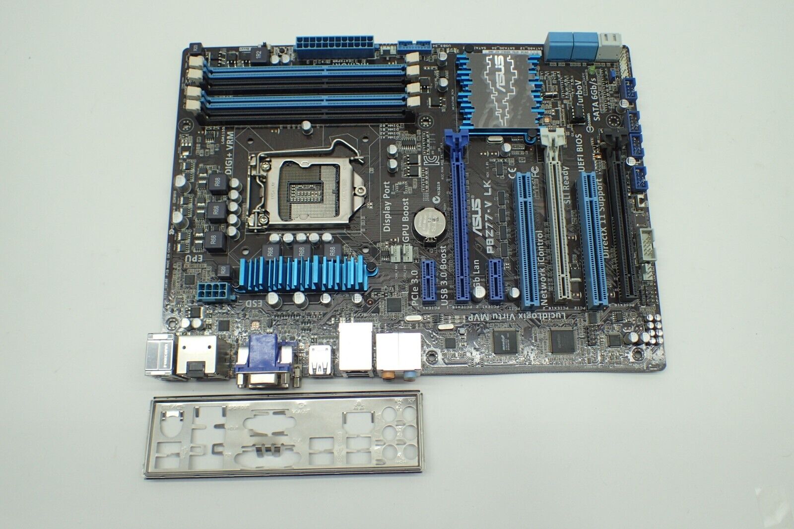 ASUS P8Z77-V LK ATX MOTHERBOARD Intel LGA 1155 DDR3 w/ IO Shield