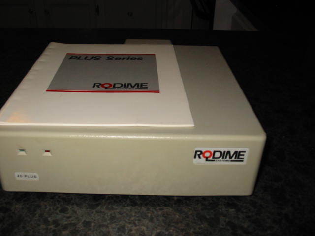 Vintage Rodime 45 Plus Hard Drive with Cable for MAC SE Computer