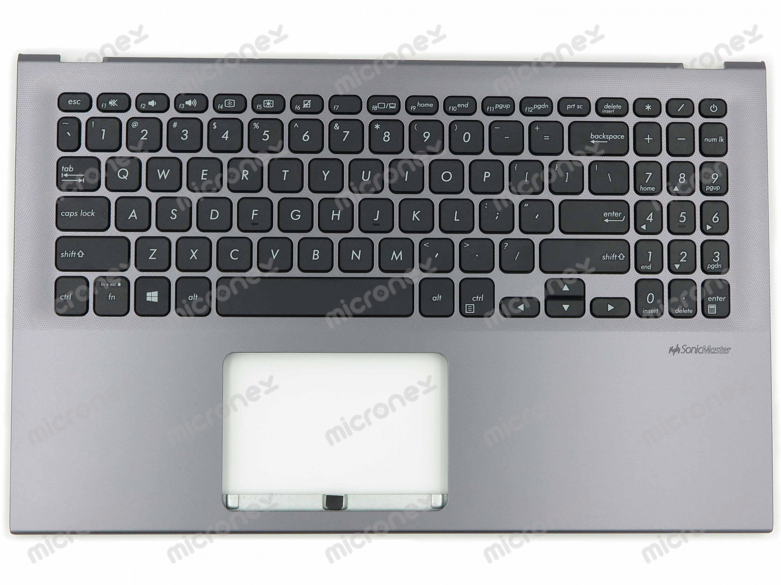 FOR Asus VivoBook S512FJ S512FL Palmrest Keyboard US-International