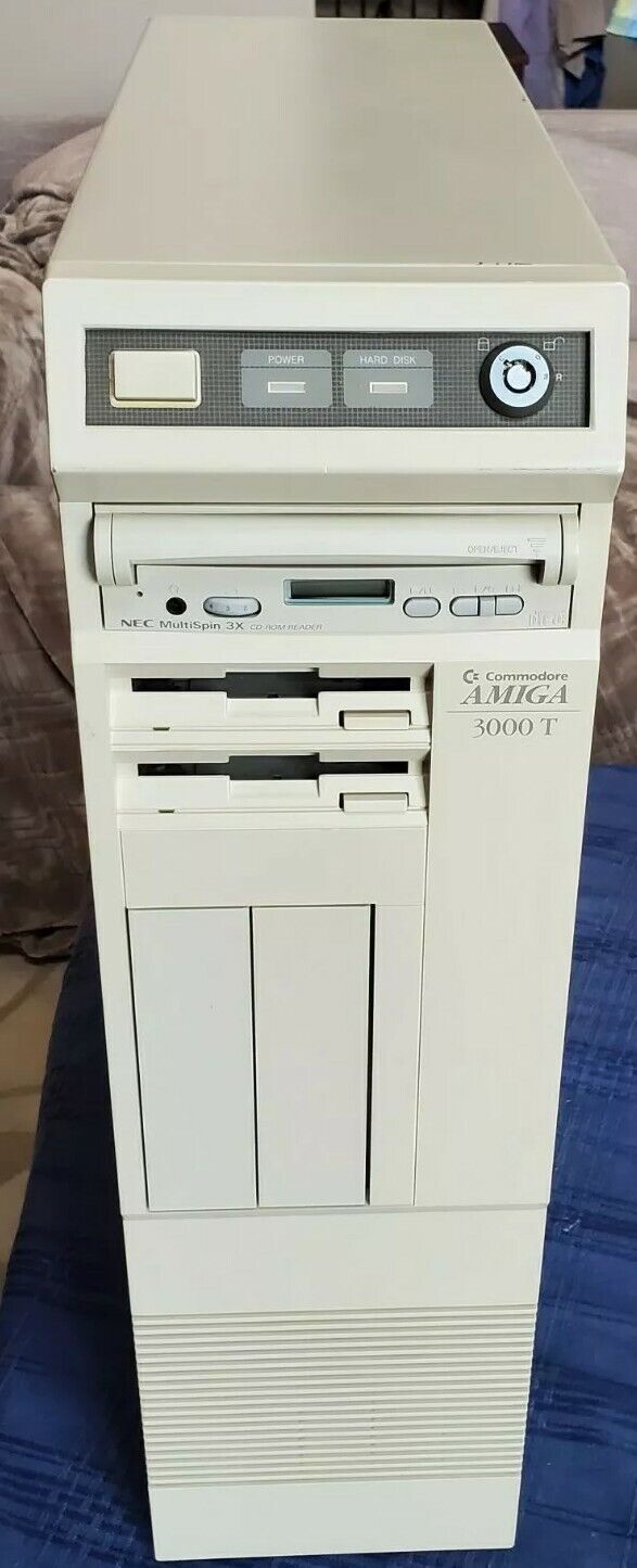 RARE Vintage Commodore Amiga 3000T-25/200 Tower Computer A 3000 T A3000T - GRAIL