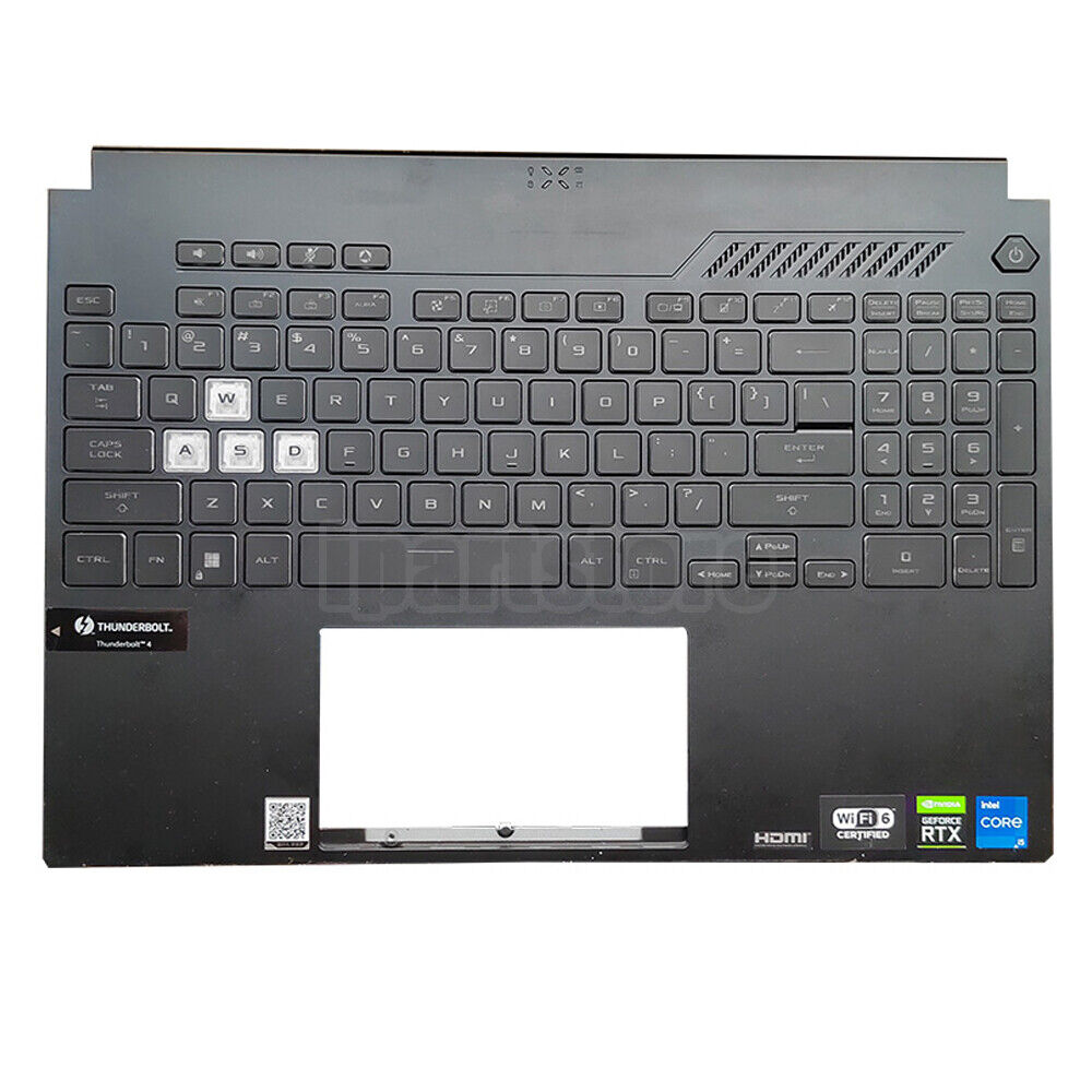 For ASUS TUF Dash 15 FX507 FX517ZM Palmrest W/ Backlit Keyboard 90NR0951-R31