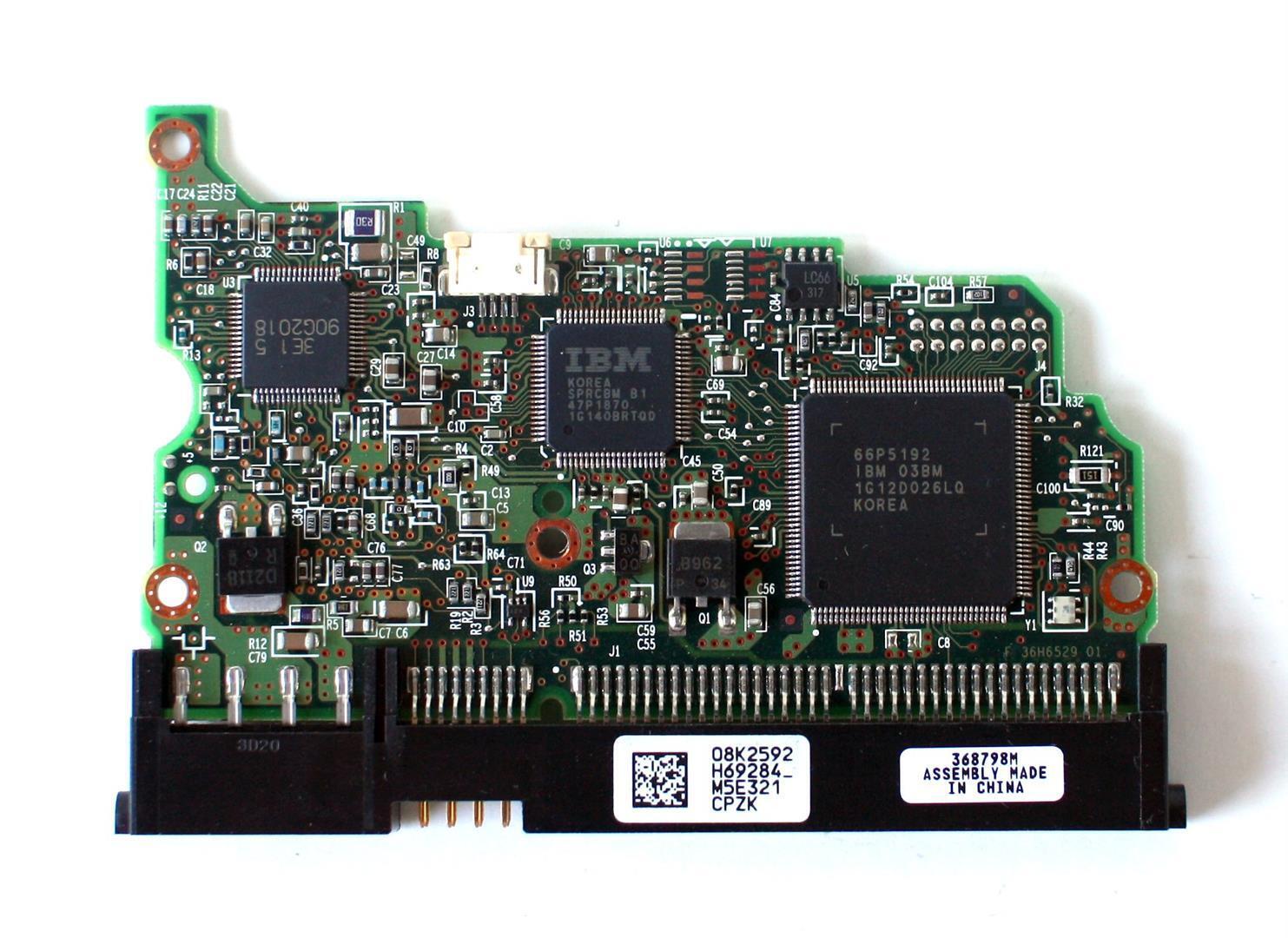 PCB BOARD B 36H6529 01 94V-0 NEP-2, 08K2592 FOR HDD 41.1GB HITACHI IC35L060AV...