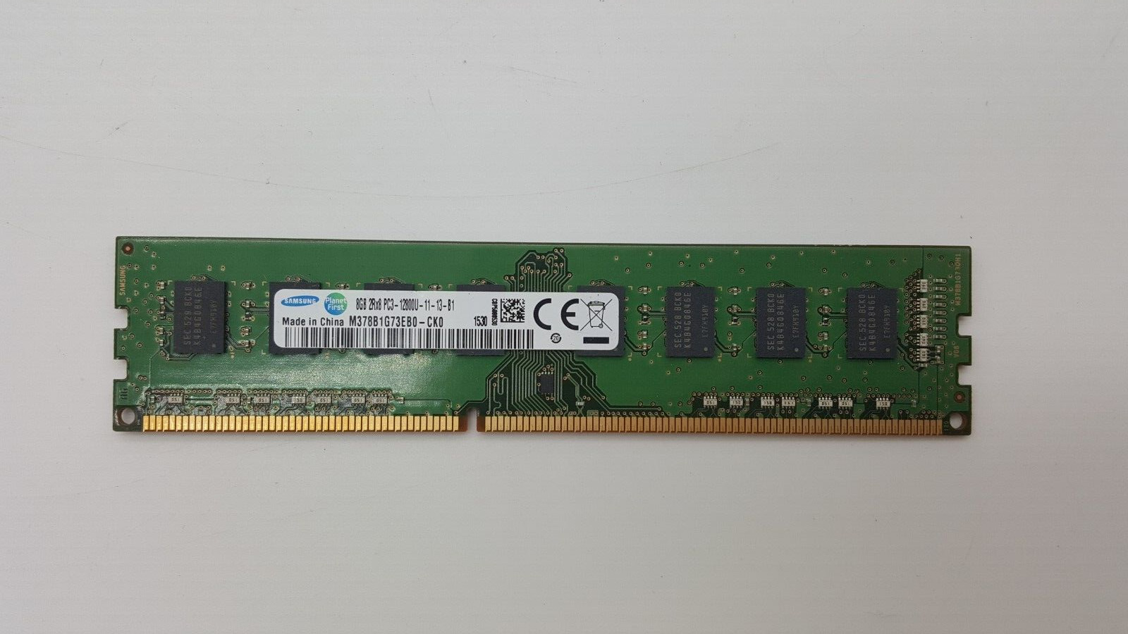 Samsung 8GB DDR3 1600MHz PC3-12800U Desktop Ram Memory M378B1G73EB0-CK0