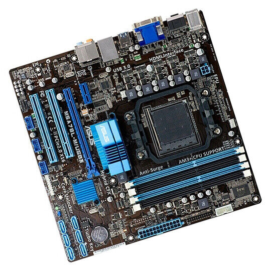ASUS M5A78L-M/USB3 Socket AM3+ USB3.0 SATA3 AMD 760G uATX HDMI Motherboard