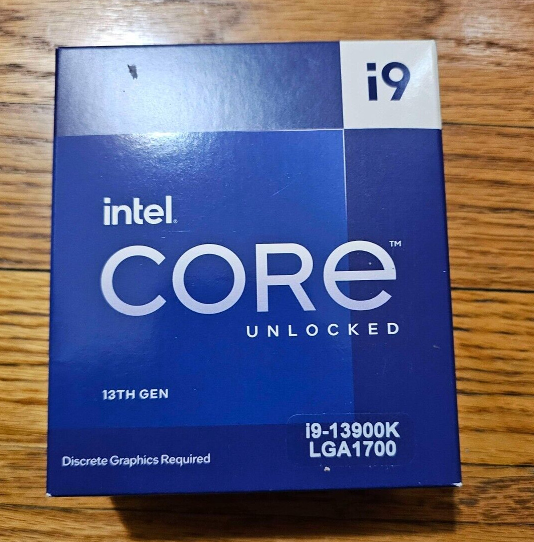 Intel - Core i9-13900K 13th Gen 24 cores 8 P-cores + 16 E-cores CPU Processor