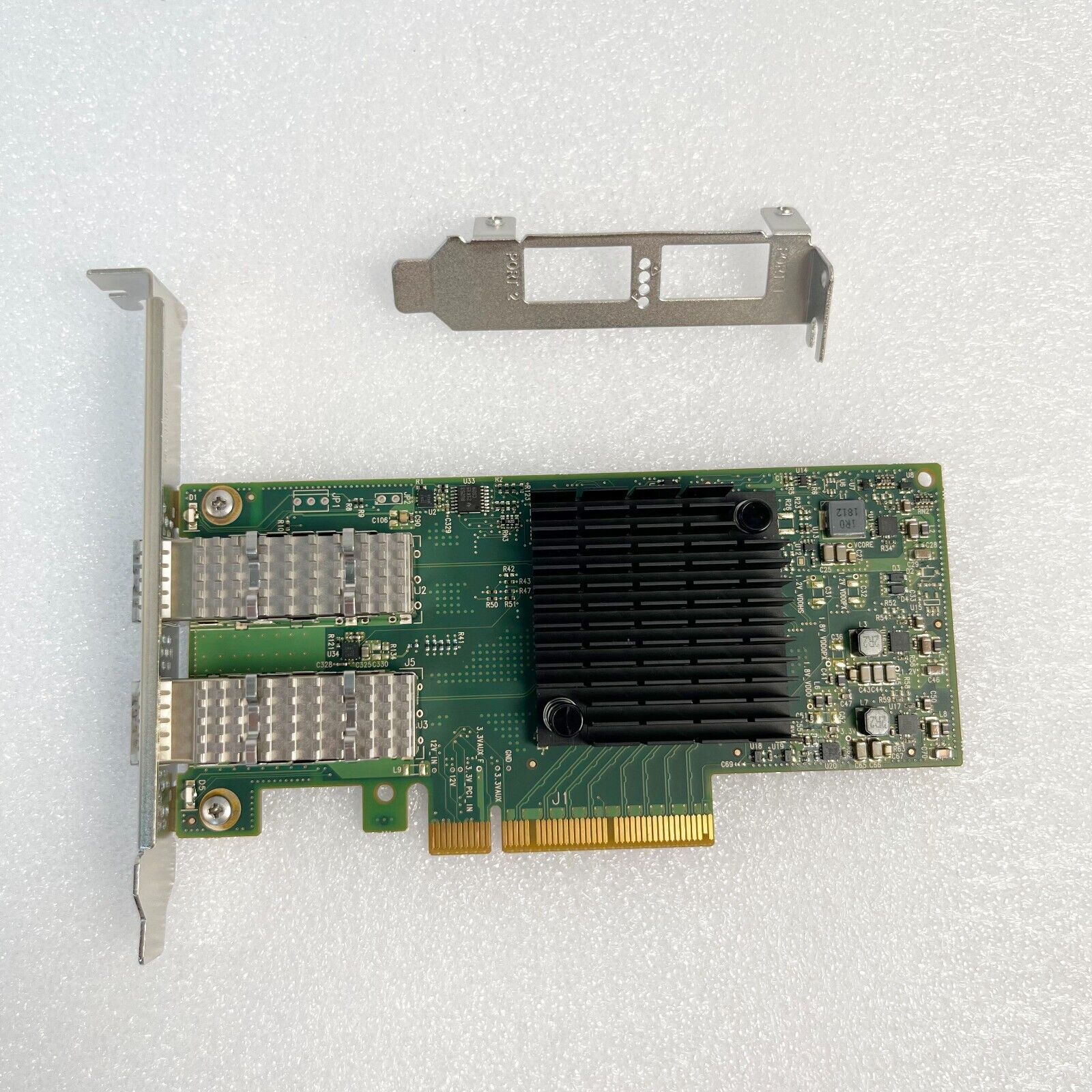 MCX4121A-ACAT Mellanox ConnectX-4 Lx 25GbE SFP28 2-port PCIe Ethernet Adapter