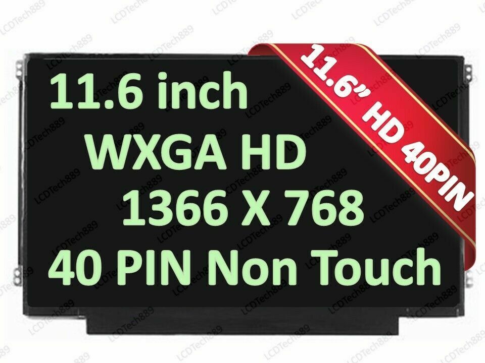 LENOVO THINKPAD X130E X131E WXGA MATTE LCD SCREEN M116NWR1 FRU: 00HN835