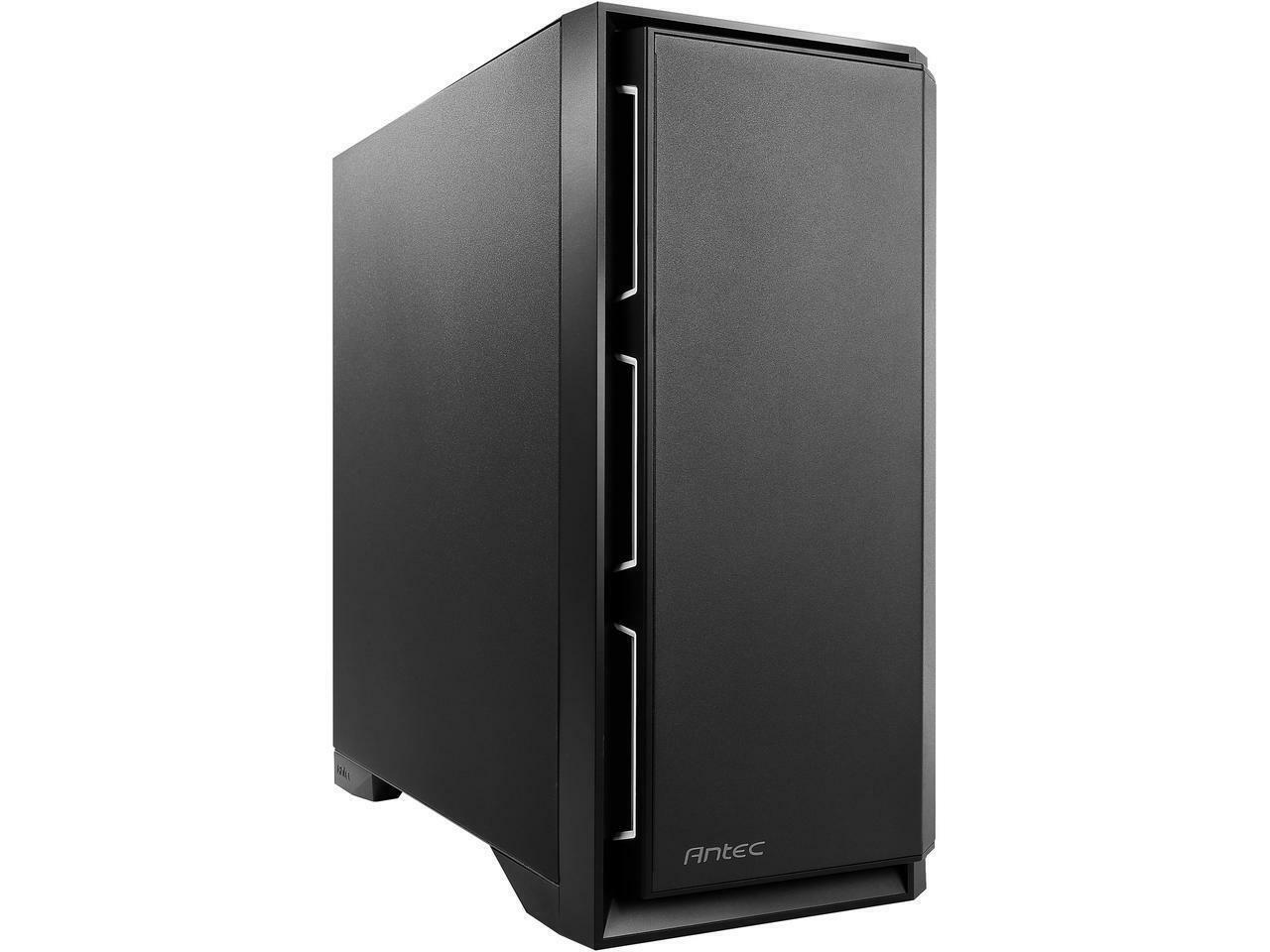 Antec Performance Series P101 Silent Black 0.8mm SPCC ATX Mid Tower Case with 8