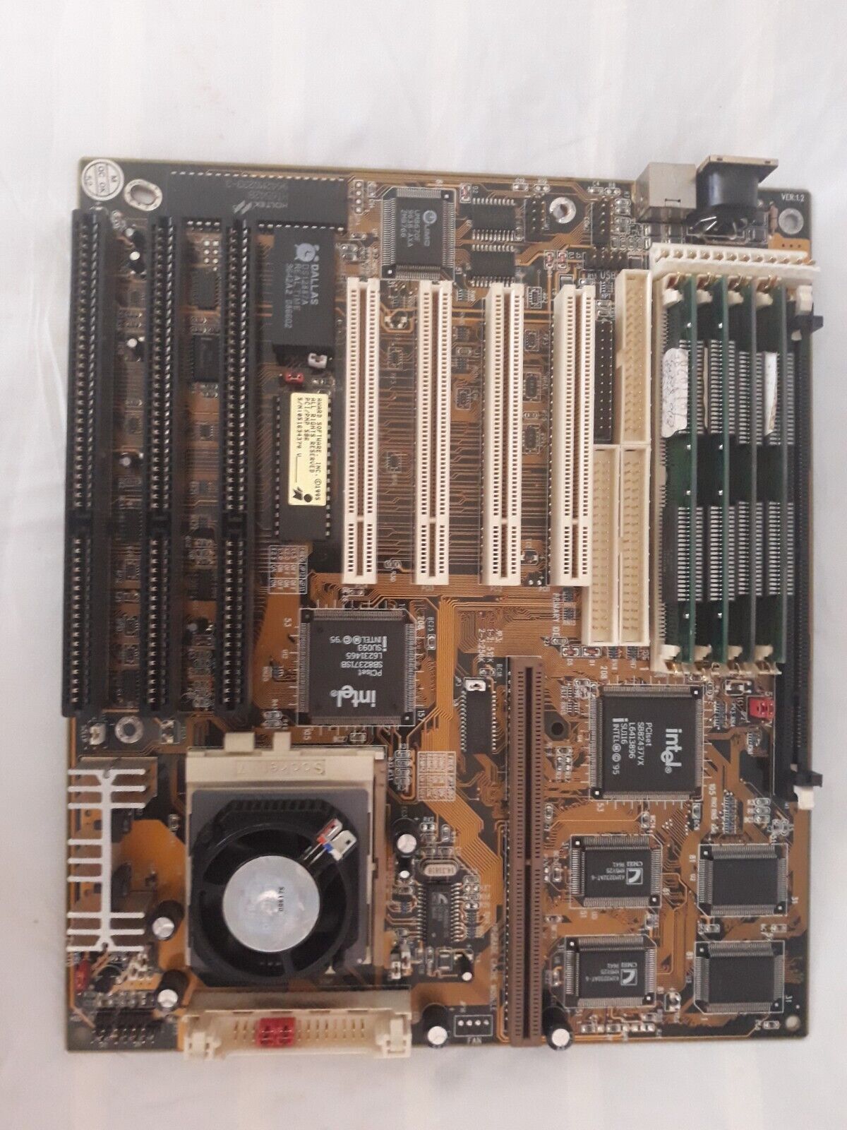 Vintage Motherboard Elpina Ver:1.2 (Pentium S 133MHz)