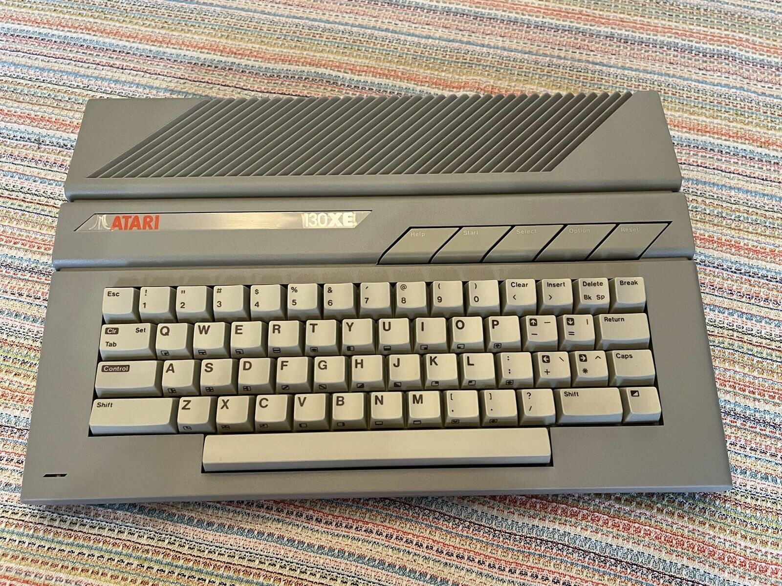 Atari 130XE 8-bit Computer - Tested - No Power Cord Or Accessories