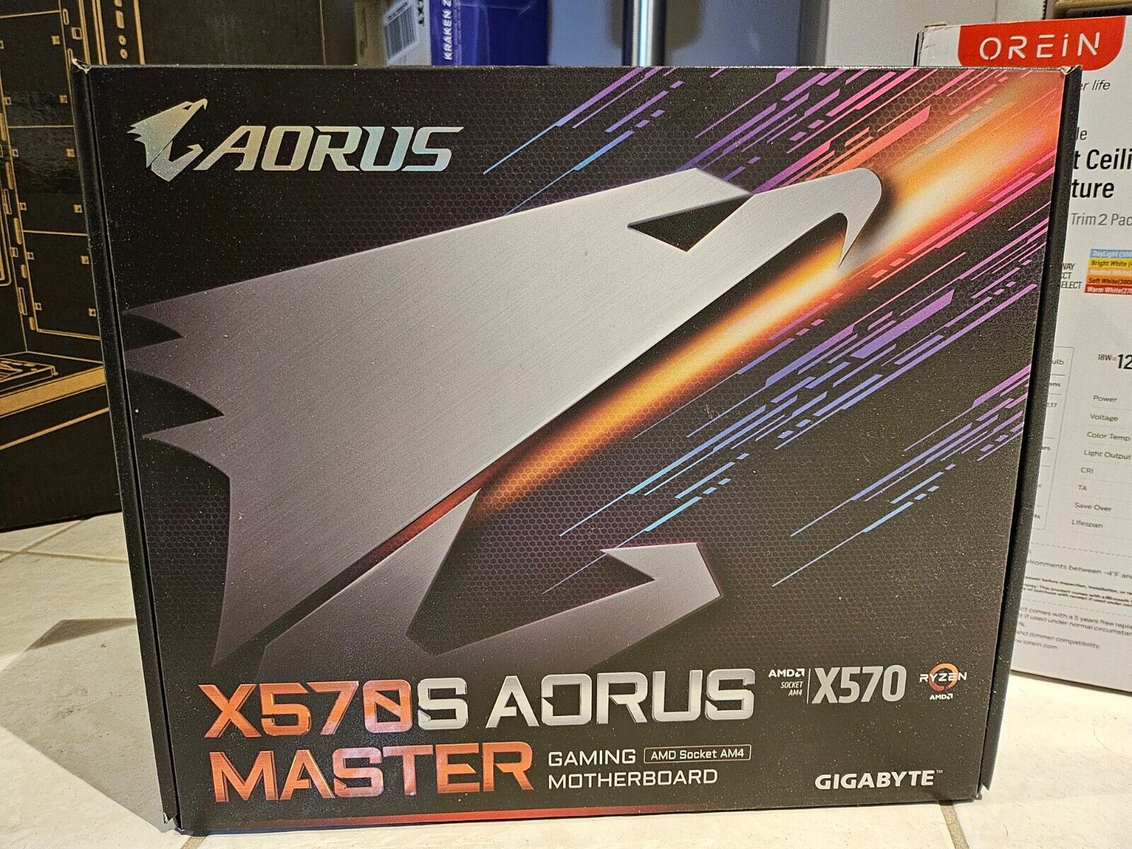 GIGABYTE X570S AORUS MASTER AMD AM4 Motherboard Brand NEW 
