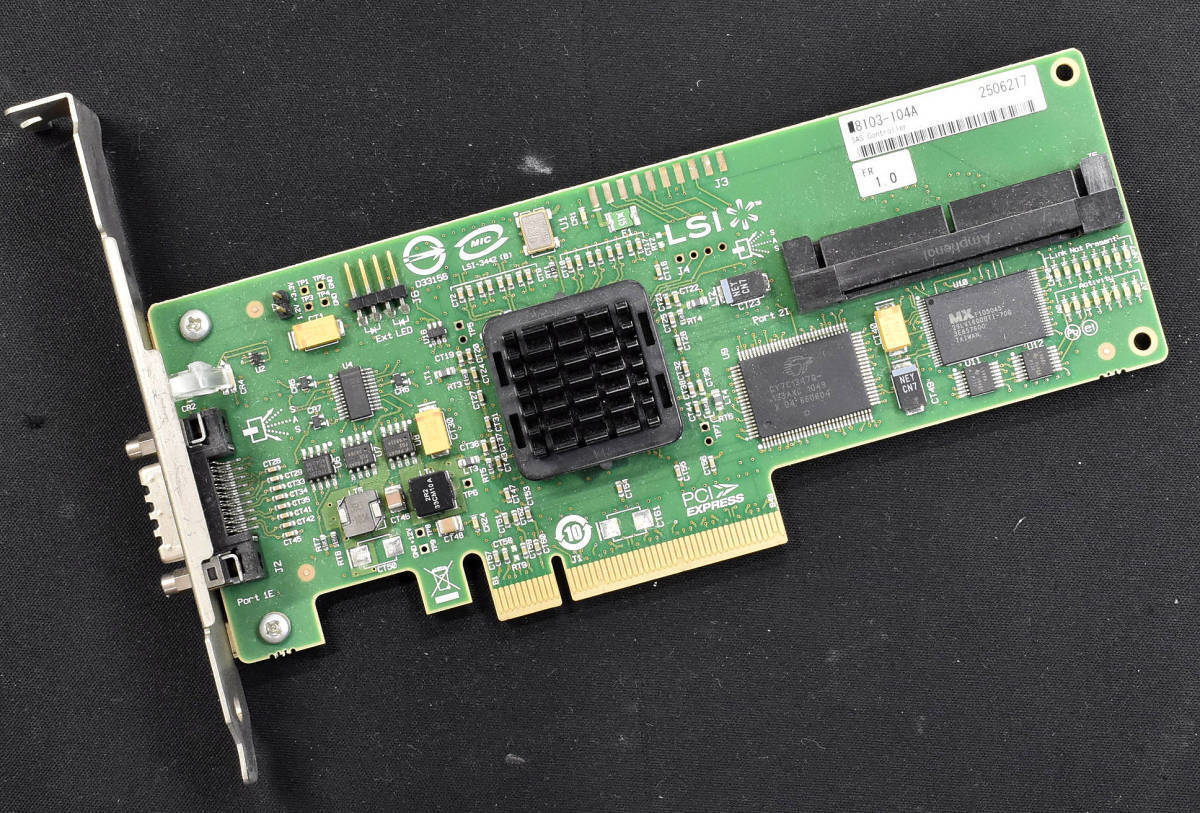 N8103 104A NEC LSI SAS3442E SAS STORAGE RAID Controller PCIe (Tube  RD01