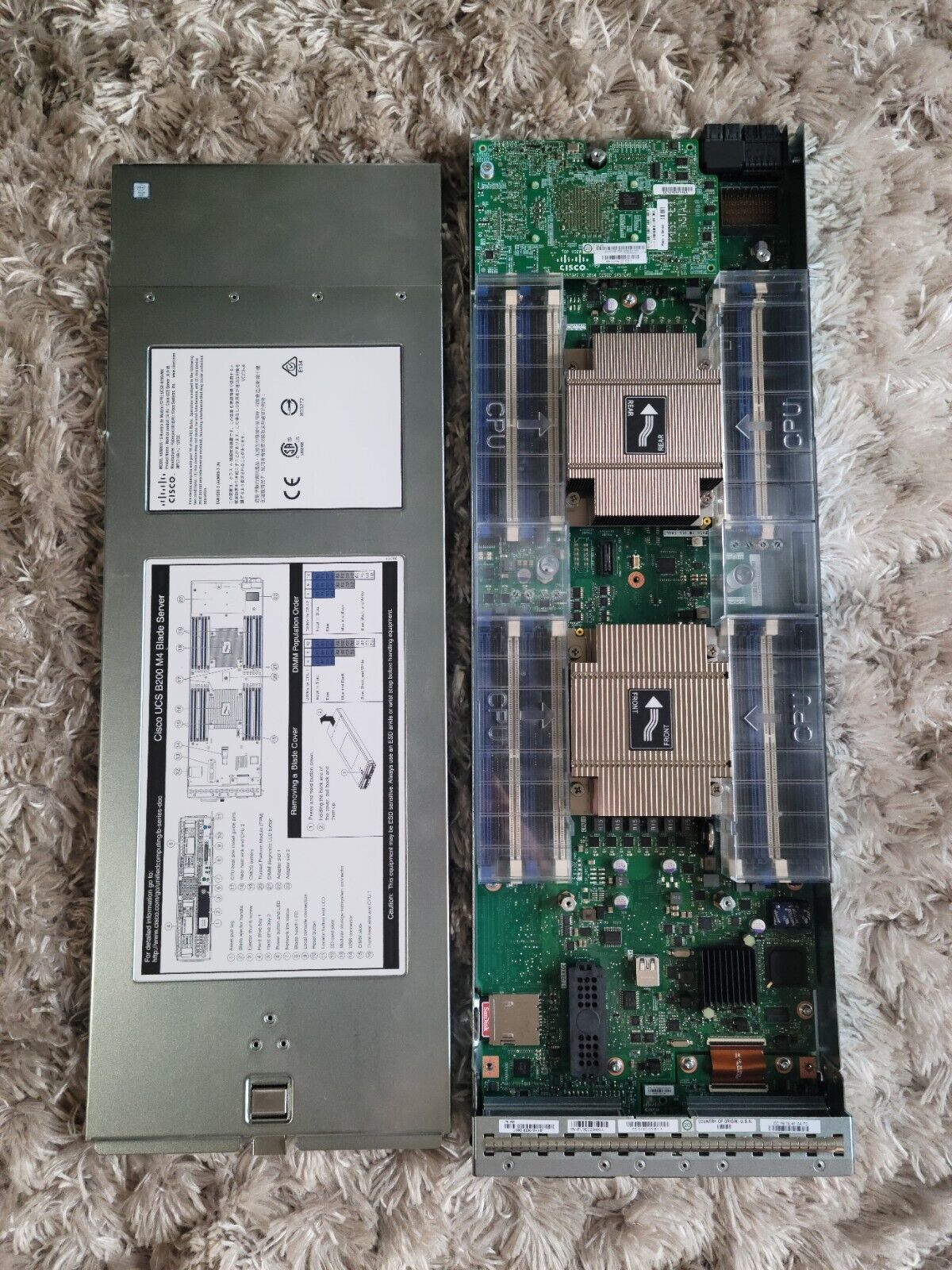 Cisco UCS B200 M4 Blade Server, 2x2660 V3, 40GbE, No Ram No HDD