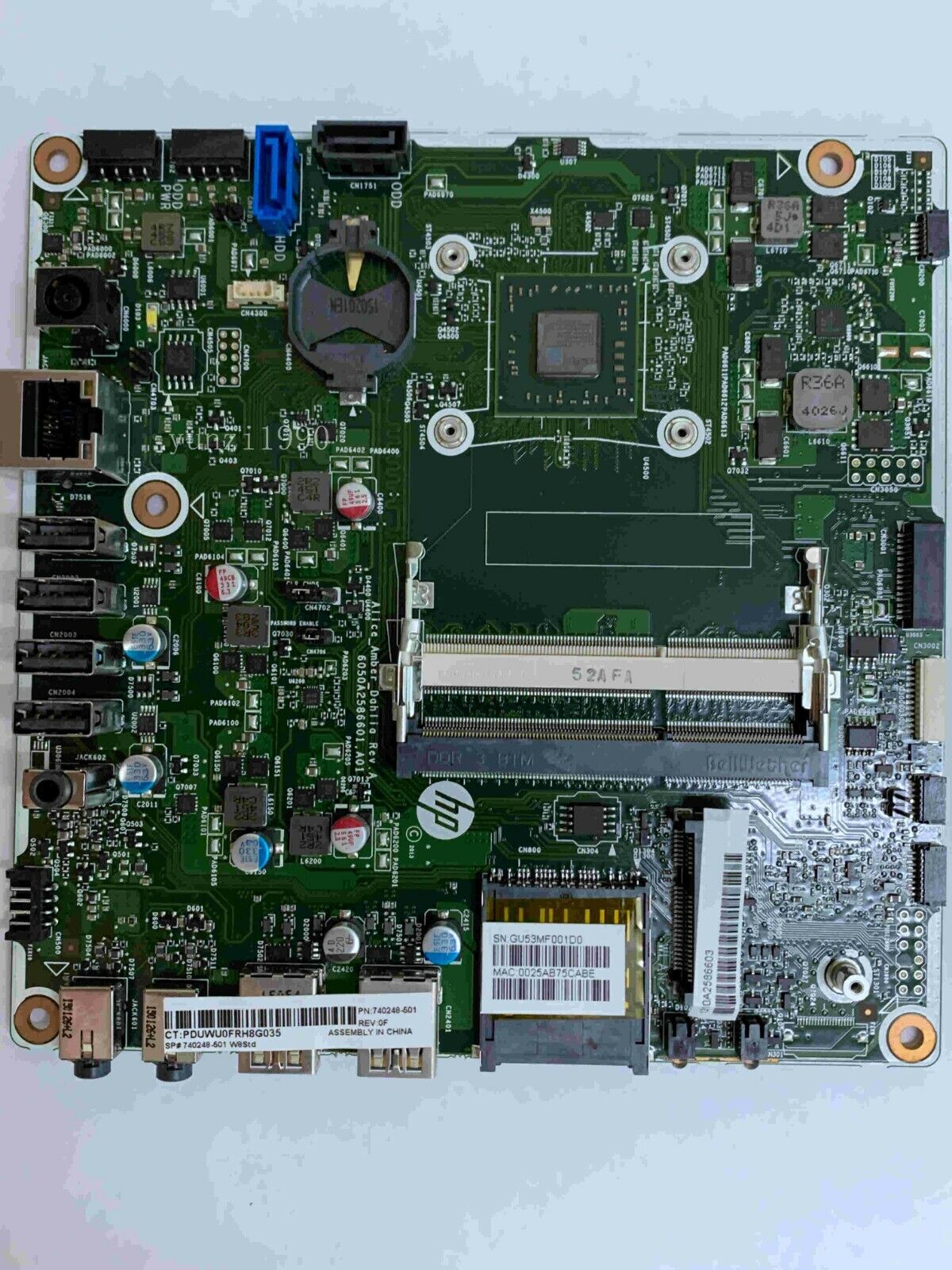 NEW HP 740248-001 Motherboard AMD A4-5000 for Touchsmart 21-H 22-H ALL-IN-ONE