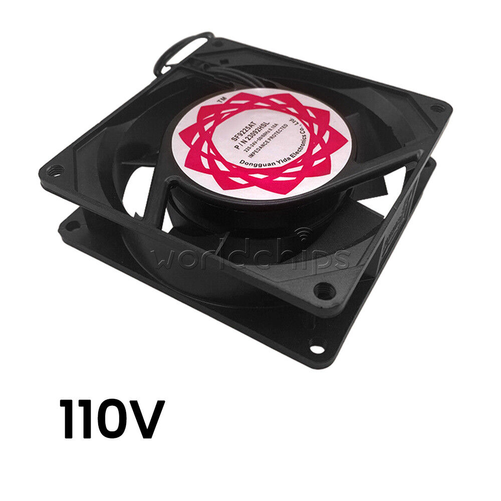 AC110/220V SF9225 Cooling Fan Low Noise Fast Speed Cooling Fan For Computer