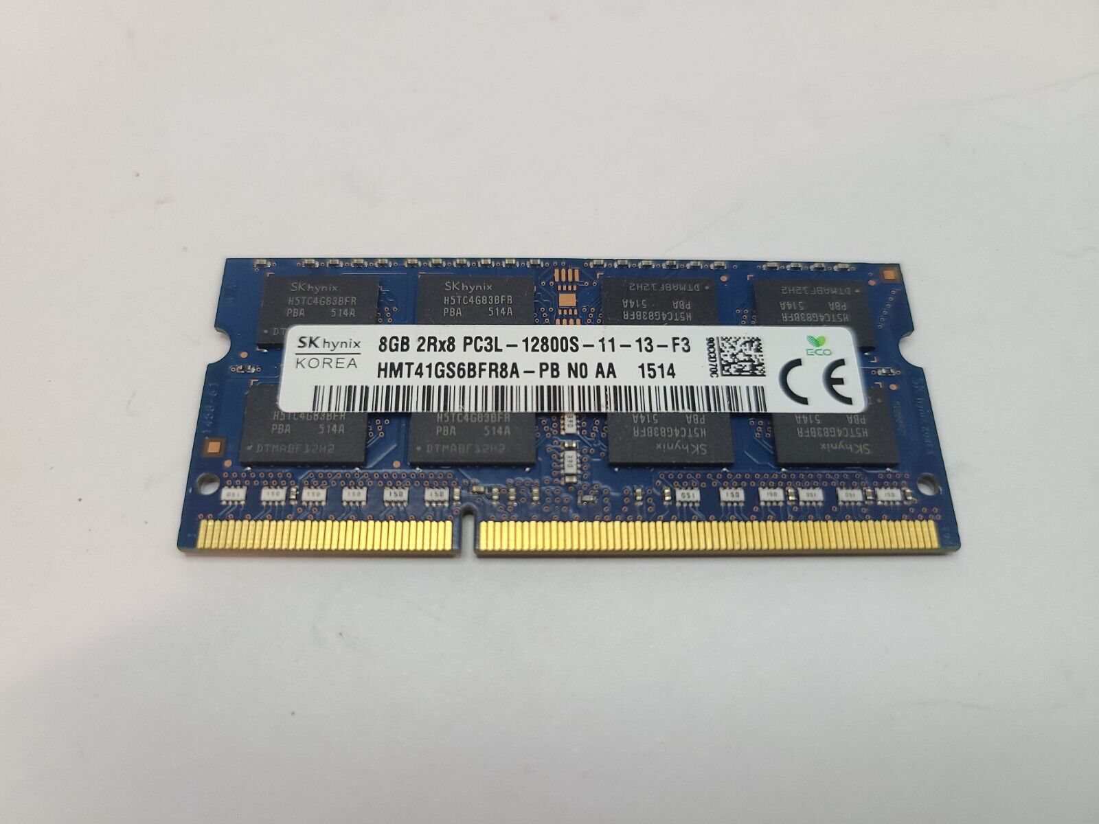 SK Hynix 8GB DDR3L 1600MHz SODIMM Laptop Ram Memory | HMT41GS6BFR8A-PB | Tested