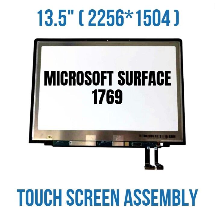 Microsoft Surface Laptop 1st 2nd Gen 1769 LCD Screen Digitizer Complete Assembly