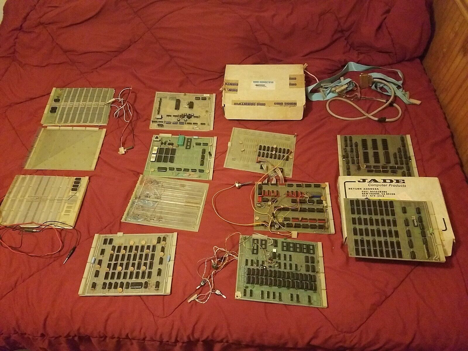 Vintage 1970\'s Ohio Scientific  Computer Circuit  Boards -Early Stuff -Nice Lot