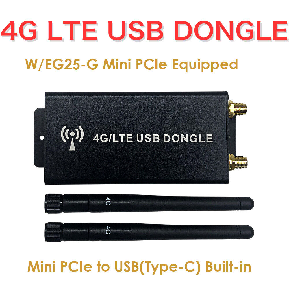 4G LTE USB Dongle W/SIM card Slot Mini PCIe Adapter for WWAN EG25-G Wireless
