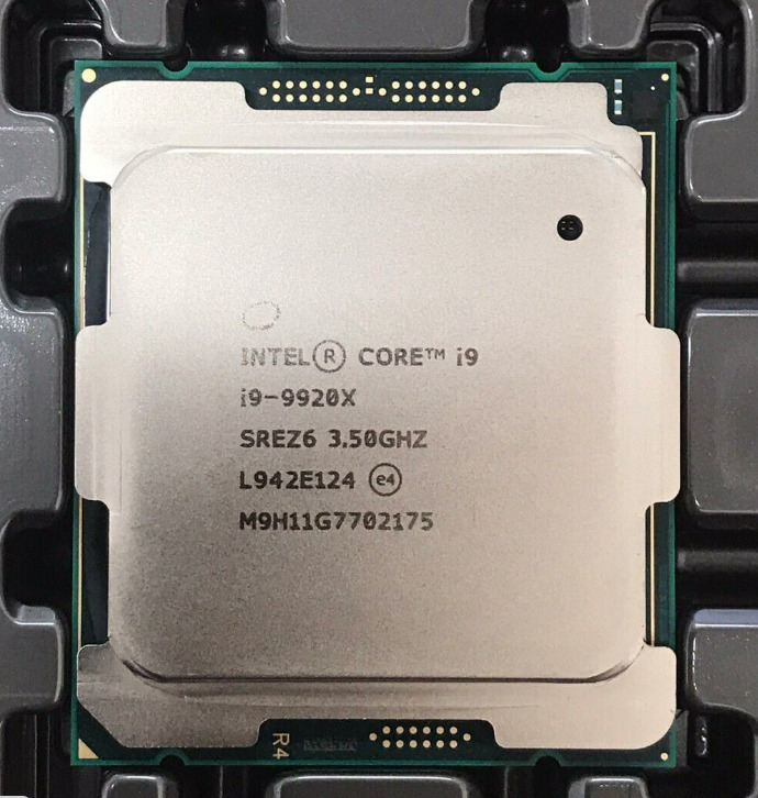 Intel Core i9-9920X CPU 3.5 GHz Socket LGA2066 12Cores DDR4 Processor