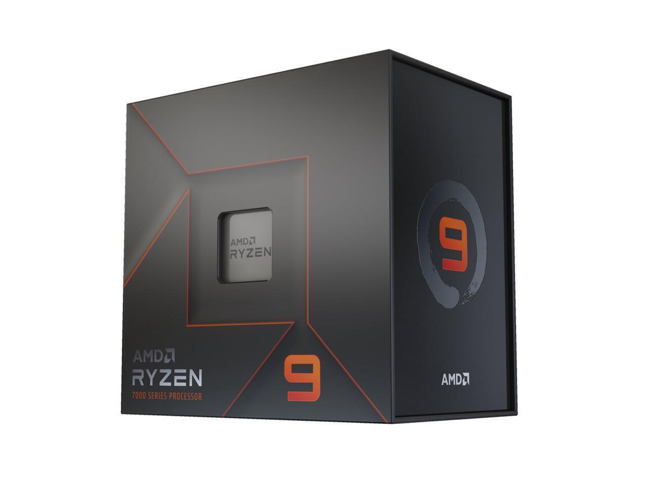 AMD Ryzen 9 7900X - 12-Core 4.7 GHz - Socket AM5 - 170W Desktop Processor (100-1
