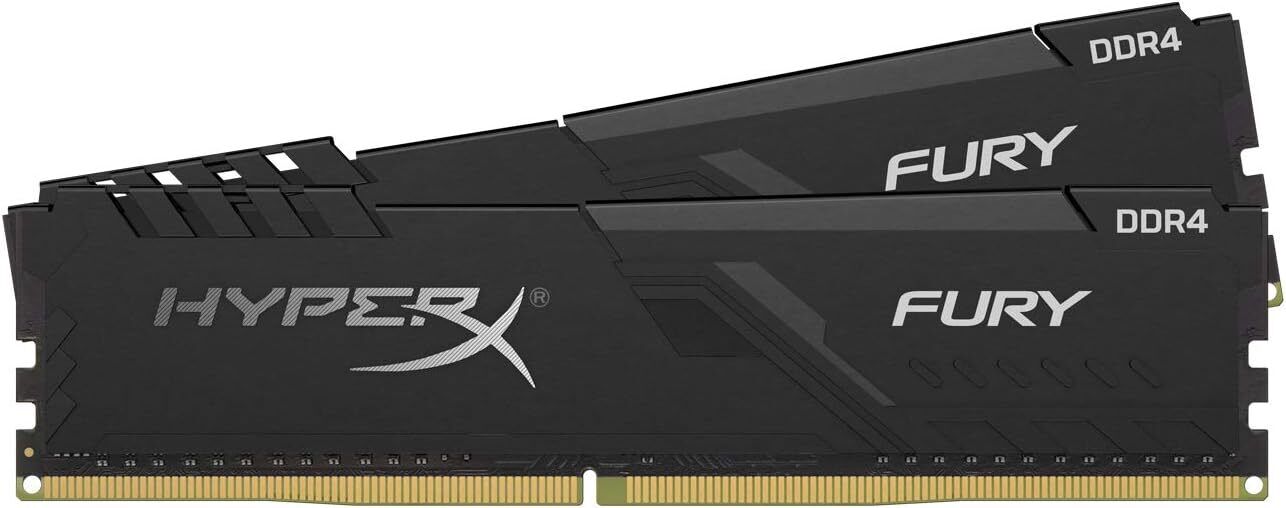 Kingston HyperX Fury RAM PC4-21300 DDR4 2666MHZ 64GB (2x32GB) HX426C16FB3K2/64