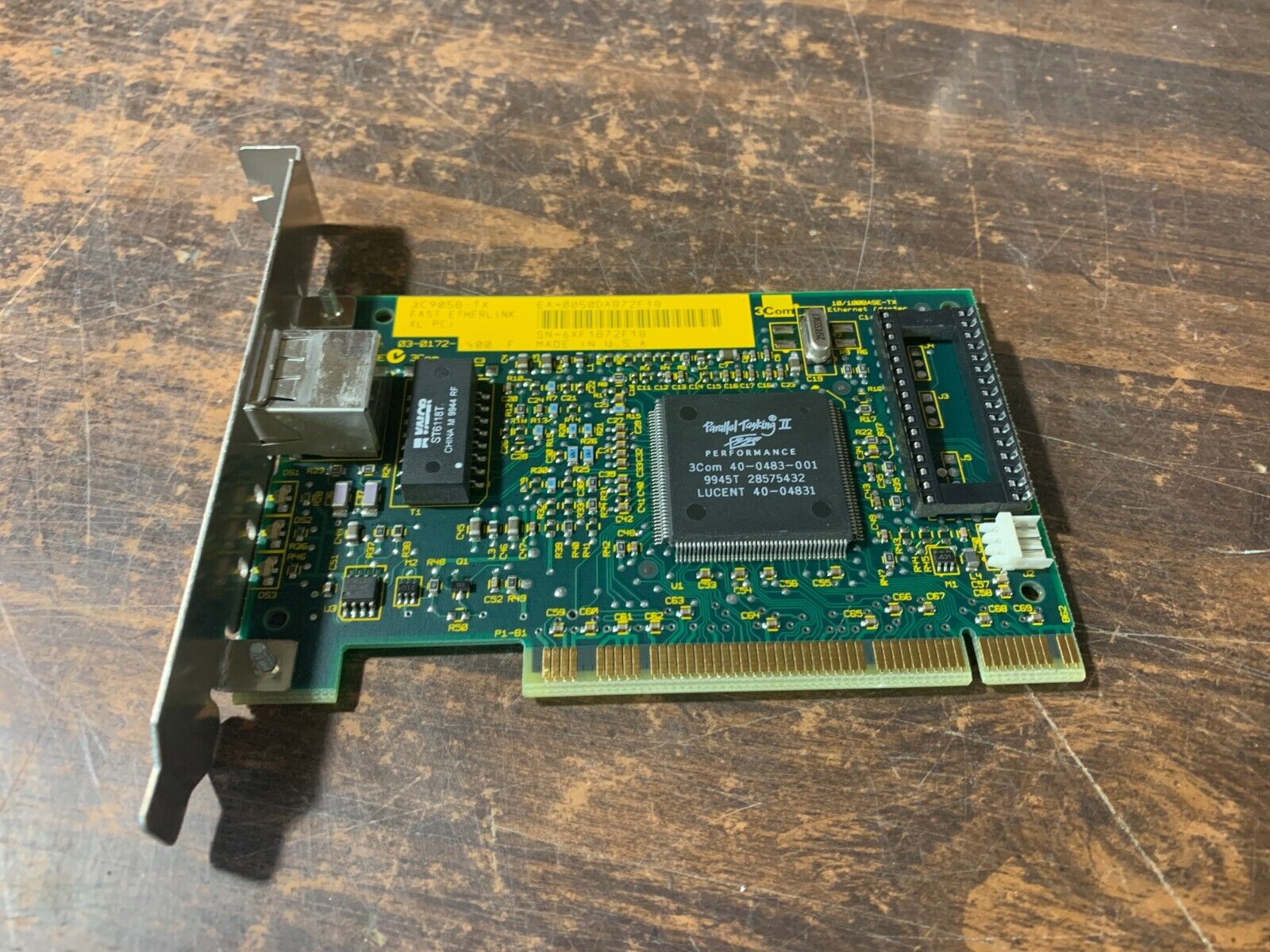 3COM HP 3C905B-TX 10/100 PCI NIC RJ45 Fast EtherLink Internal LAN Card