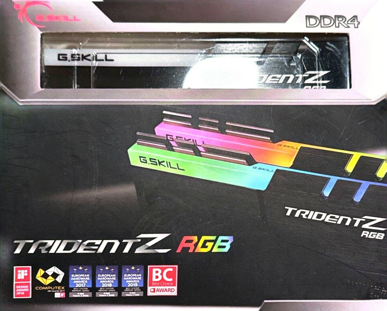 G.SKILL Trident Z RGB 65GB (2 x 32GB) PC4-28800 (DDR4-3600) Memory...