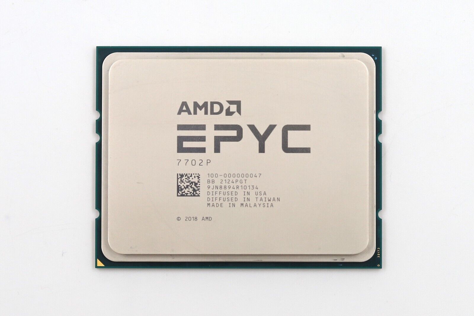 AMD EPYC 7702P 2Ghz  64-Core 256MB Socket SP3 CPU P/N: 100-000000047 Lenovo Lock