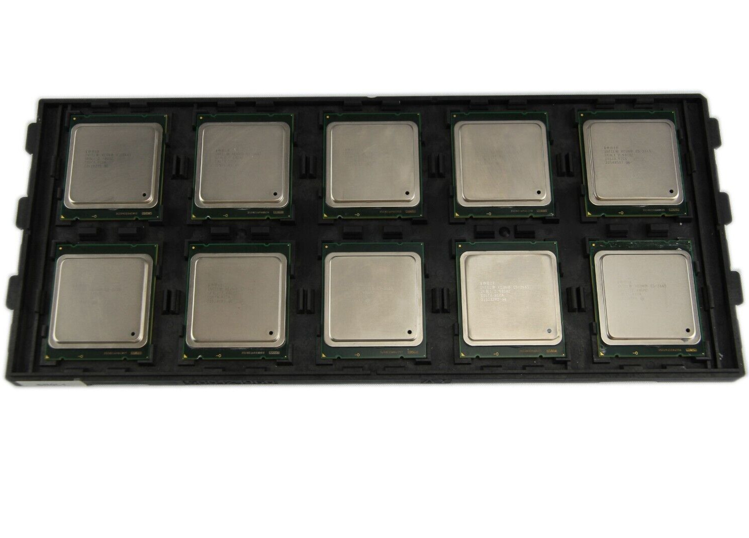 Lot of 10 Intel Xeon E5-2665 2.4GHz 20MB 8-Core 115W LGA2011 SR0L1