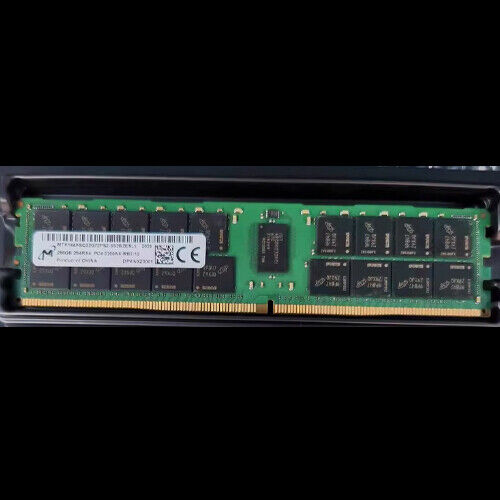 1PCS Micron MT DDR4 256GB 3200MHz PC4-25600 2SR4X4 RDIMM Server Memory RAM