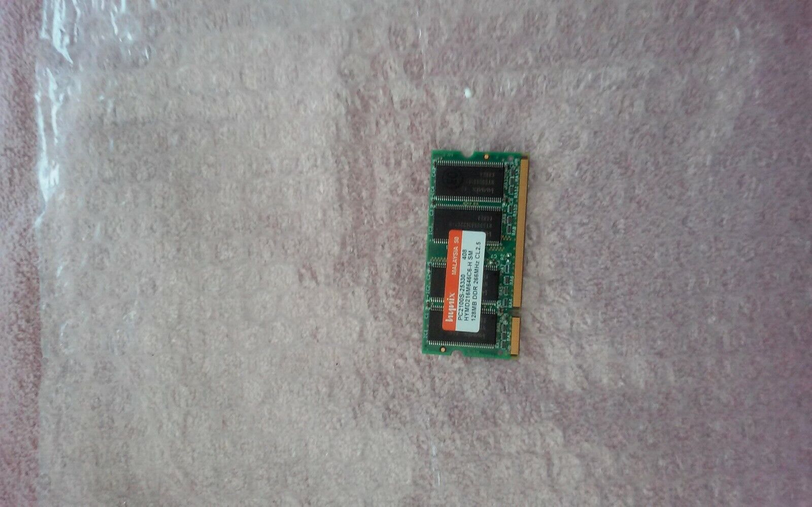 Hynix RAM Memory Module 128MB PC2100S CL2.5 non-ECC 200-Pin HYMD216M646C6-H   