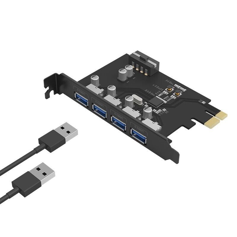 ORICO ~~ PME-4U 5Gbps PCI-Express  To USB3.0 Expansion Card Adapter