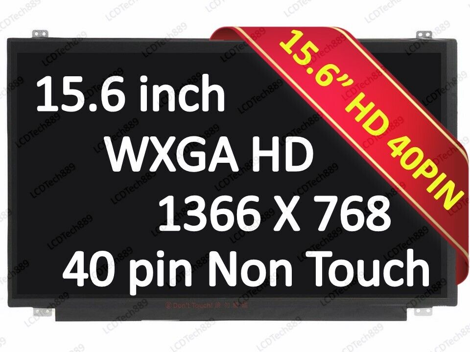 ASUS X555LA-HI31103J X555LA-HI71105L LCD Screen Replacement 15.6 LED, 40 Pin