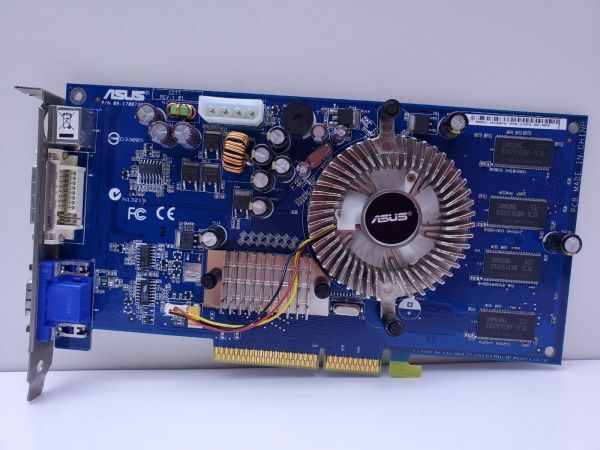 ASUS 6600LE NVIDIA 128MB N6600LE/TD/128M/A 08-170073010 C277 REV 1.01