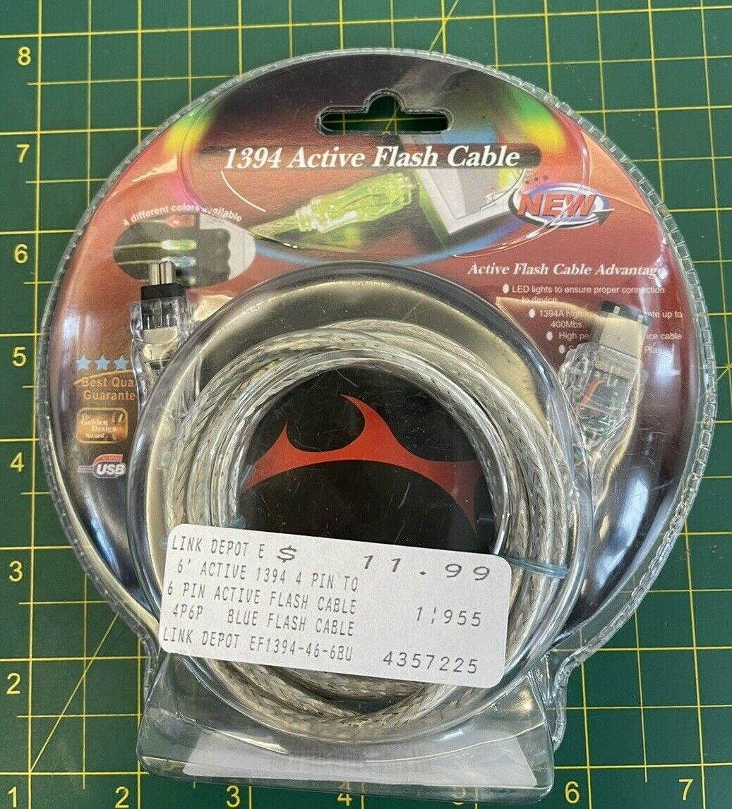 1394 Active Flash Cable 6 Ft.