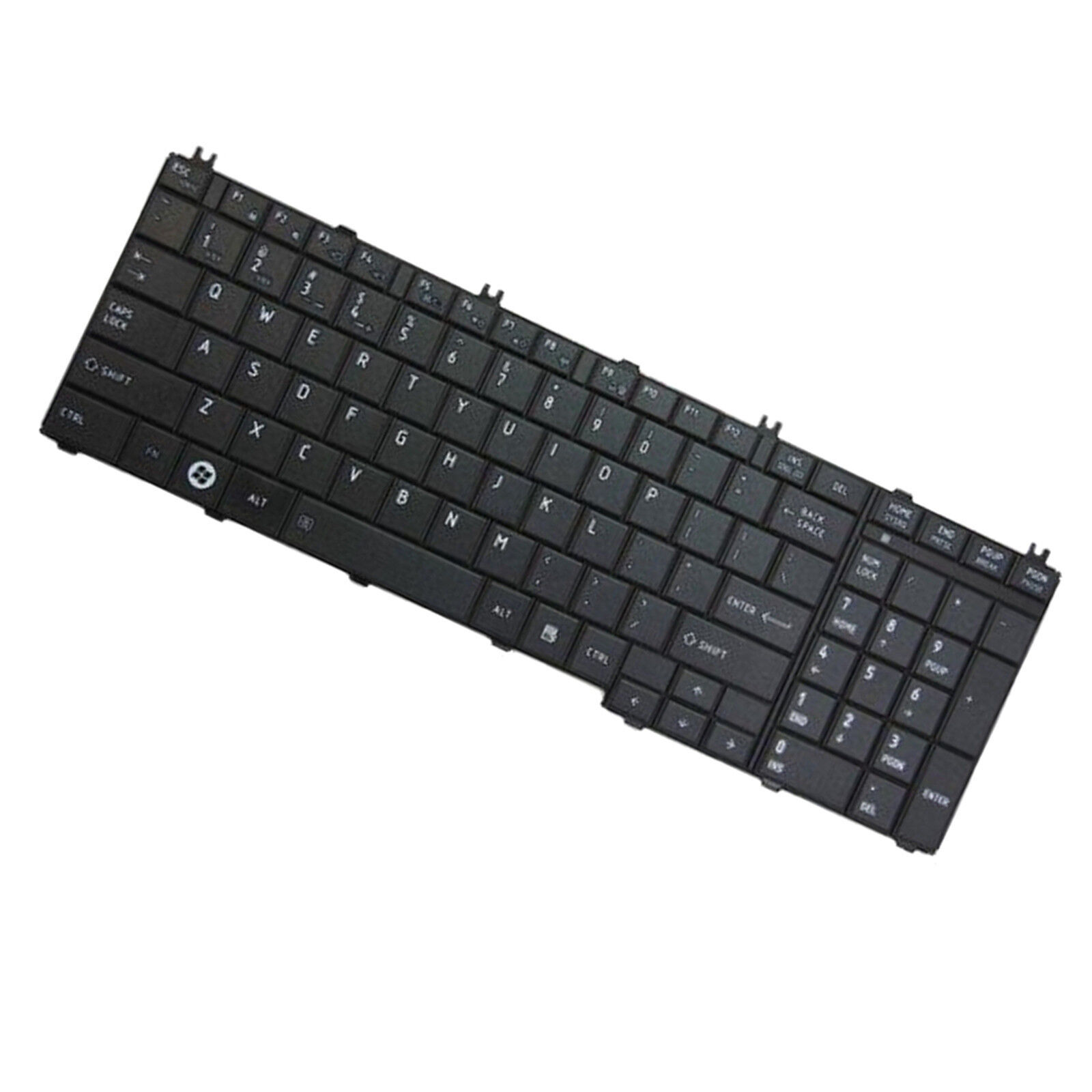 HQRP US Keyboard for Toshiba L755-S5282, L775D-S7304, L775D-S7305, L775D-S7330