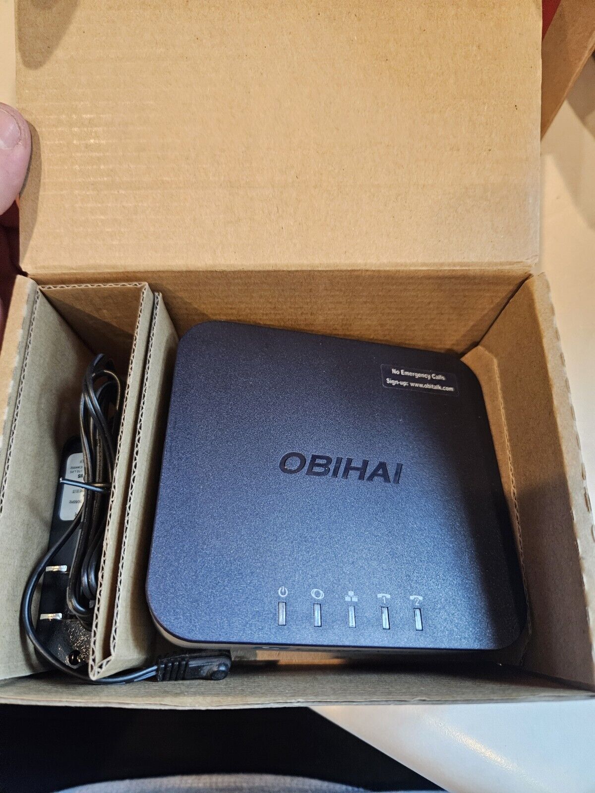 OBIHAI OBI202 2 PORT VoIP Google Voice With Charger