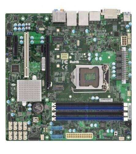 SUPERMICRO X11SAE-M - Motherboard - micro ATX - LGA1151 Socket - C236 Chipset -